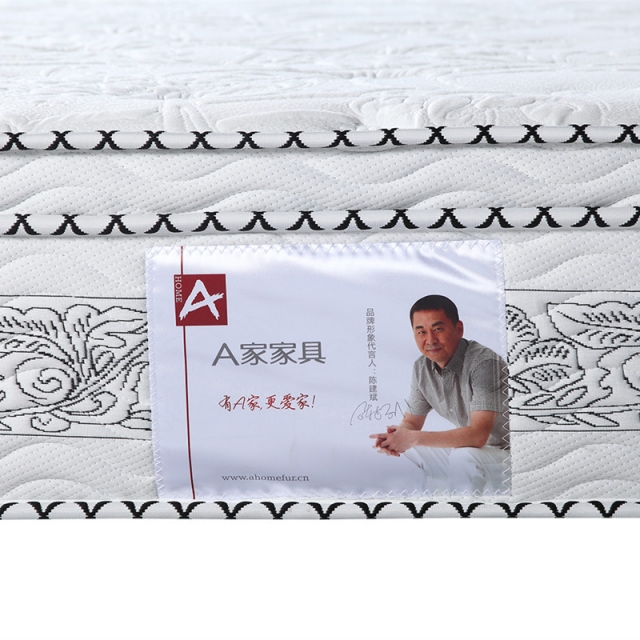 A家家居时尚潮流卧室天然乳胶双人床垫中软度床垫A5016