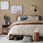 60支埃及长绒棉四件套美式秋冬床上用品纯棉被套床单床套件