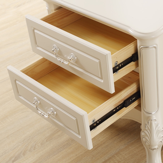 迈扉家具  床头柜欧式雕花法式古典  W303-92