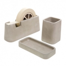 Concrete Desk Set