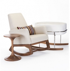 Joya Wool & Walnut Rocker Limited Edition