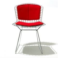 Bertoia Side Chair with Back Pad